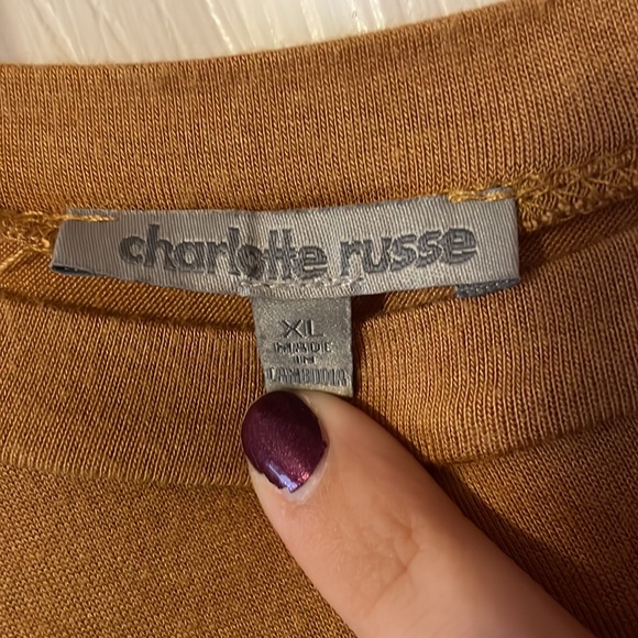 Mustard Ringer Tee (red & white) - Picture 3 of 4